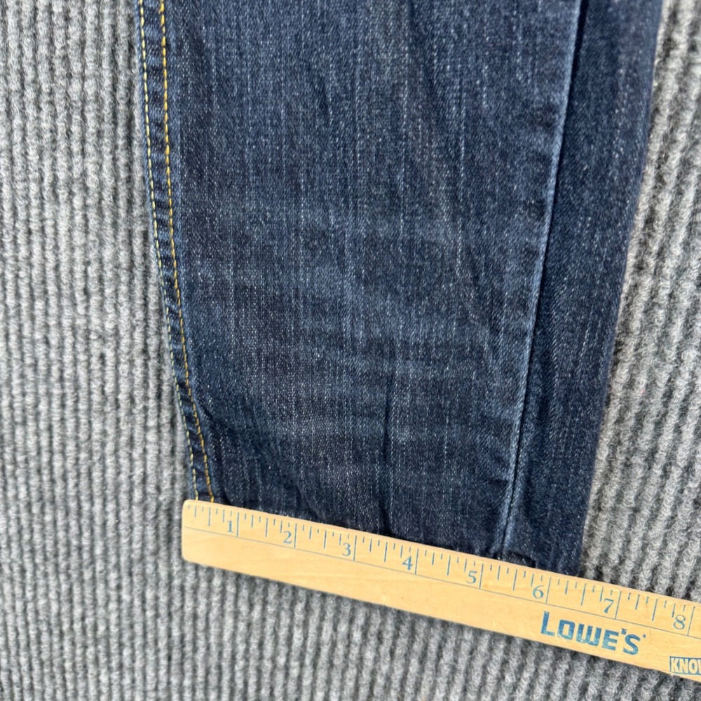 Levi Strauss Signature S47 Jeans Mens 30x30 Regular Taper Dark Wash Denim Pants - Picture 8 of 10
